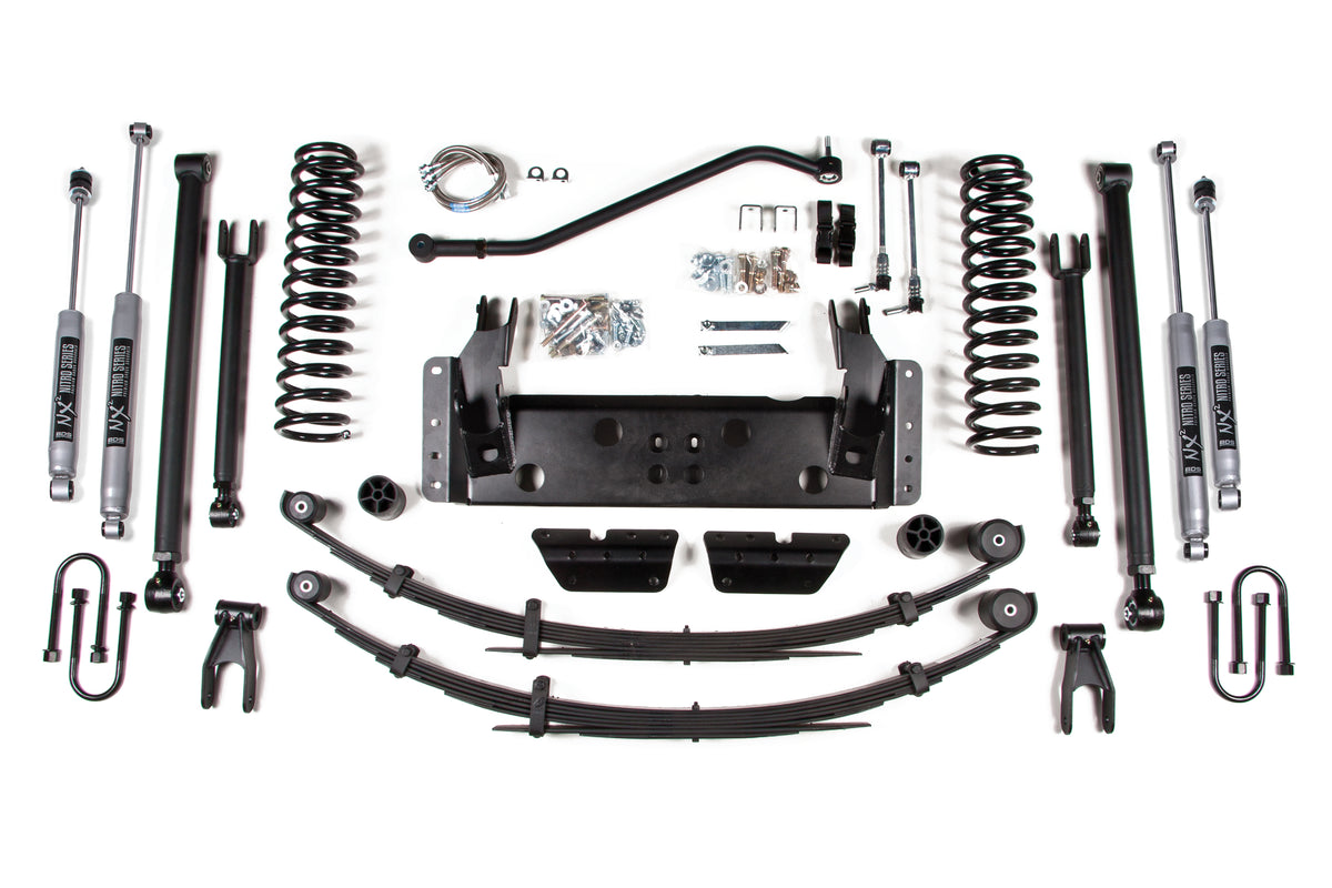 4.5 Inch Lift Kit | Long Arm | Jeep Cherokee XJ (84-01) - BDS Suspension BDS1428FS