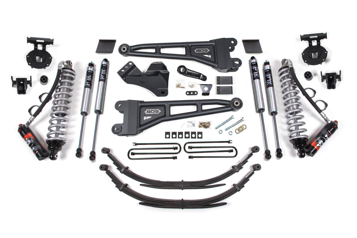 6 Inch Lift Kit w/ Radius Arm | FOX 2.5 Performance Elite Coil-Over Conversion | Ford F250/F350 Super Duty (11-16) 4WD |...
