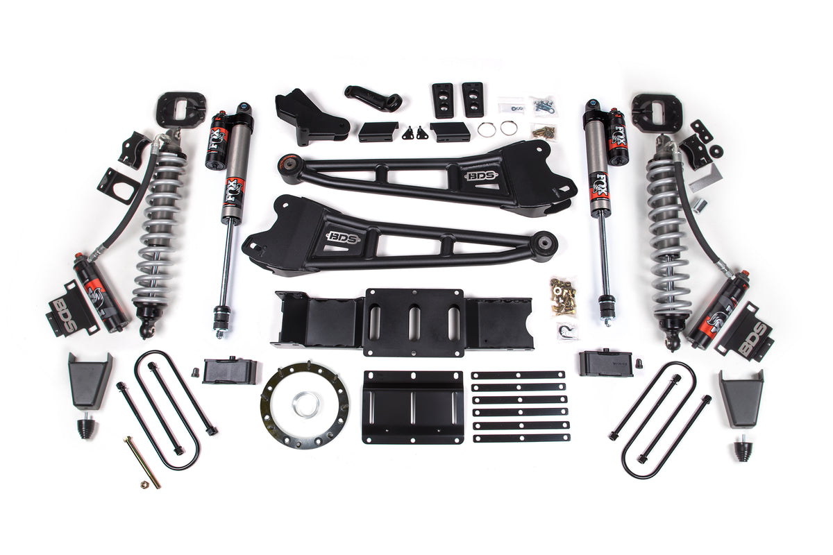 6 Inch Lift Kit w/ Radius Arm | FOX 2.5 Coil-Over Conversion - Performance Elite | Ram 3500 (19-24) 4WD | Diesel - BDS...