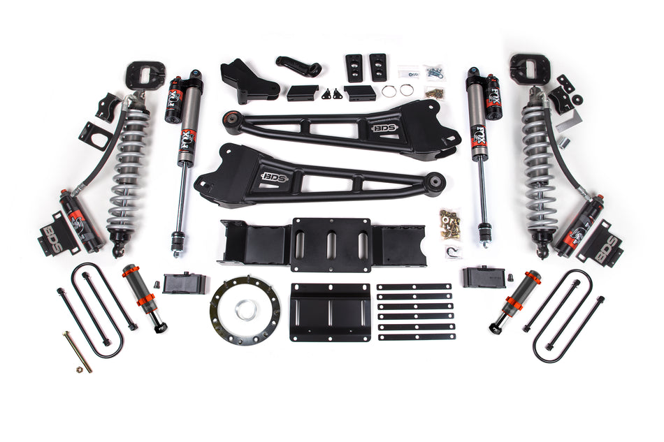 6 Inch Lift Kit w/ Radius Arm | FOX 2.5 Coil-Over Conversion - Performance Elite | Ram 3500 (19-24) 4WD | Diesel - BDS...