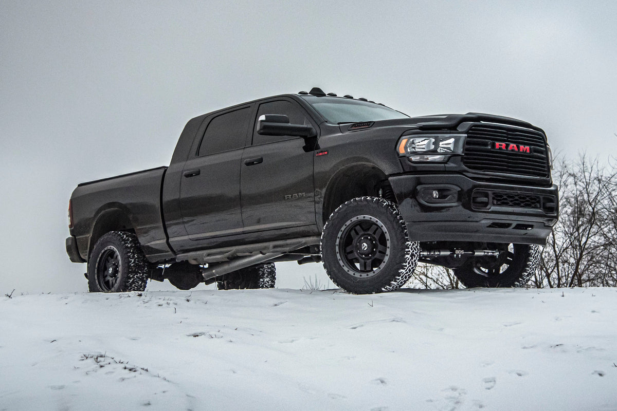 4 Inch Lift Kit w/ Radius Arm | 2 Inch Rear Block | Ram 3500 (19-24) 4WD | Diesel - BDS Suspension BDS1706H