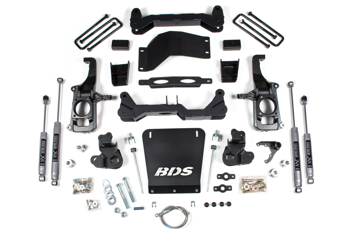 4.5 Inch Lift Kit | Chevy Silverado or GMC Sierra 2500HD/3500HD (11-19) - BDS Suspension BDS1820H