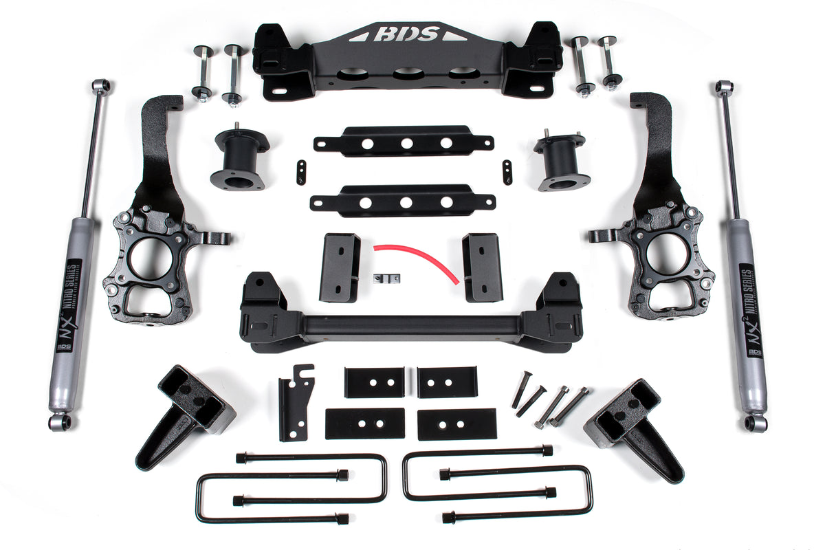 6 Inch Lift Kit | Ford F150 (15-20) 2WD - BDS Suspension BDS1918H