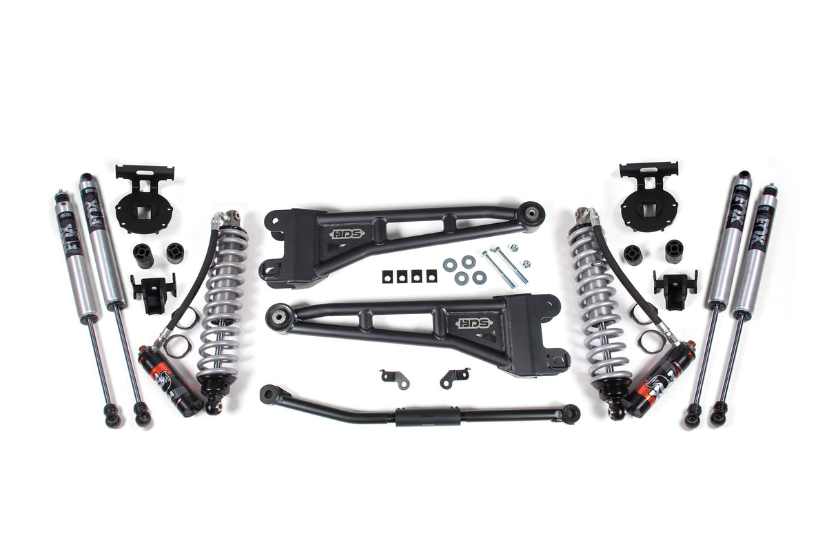 2.5 Inch Lift Kit w/ Radius Arm | FOX 2.5 Performance Elite Coilover Conversion | Ford F250/F350 Super Duty (11-16) 4WD |...