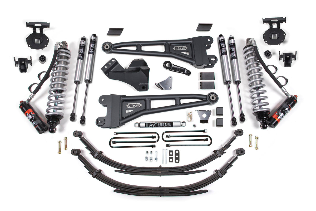 6 Inch Lift Kit w/ Radius Arm | FOX 2.5 Performance Elite Coil-Over Conversion | Ford F250/F350 Super Duty (05-07) 4WD |...