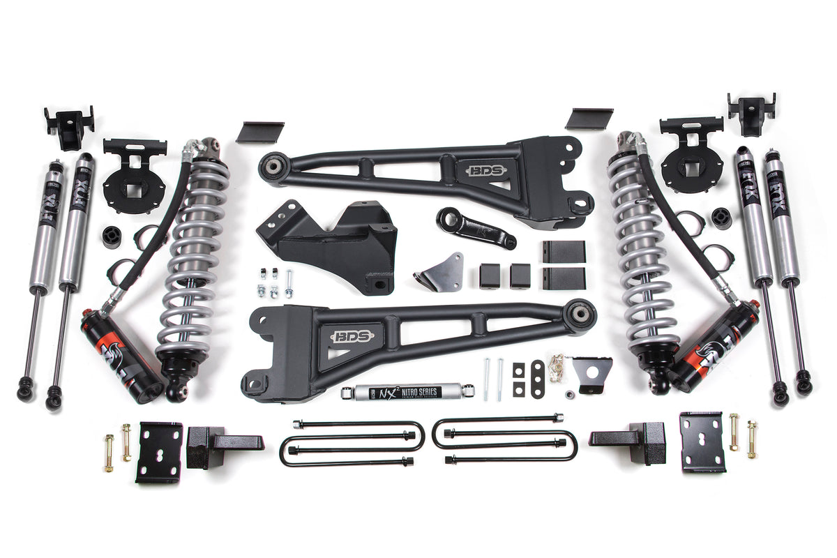 6 Inch Lift Kit w/ Radius Arm | FOX 2.5 Performance Elite Coil-Over Conversion | Ford F250/F350 Super Duty (08-10) 4WD |...