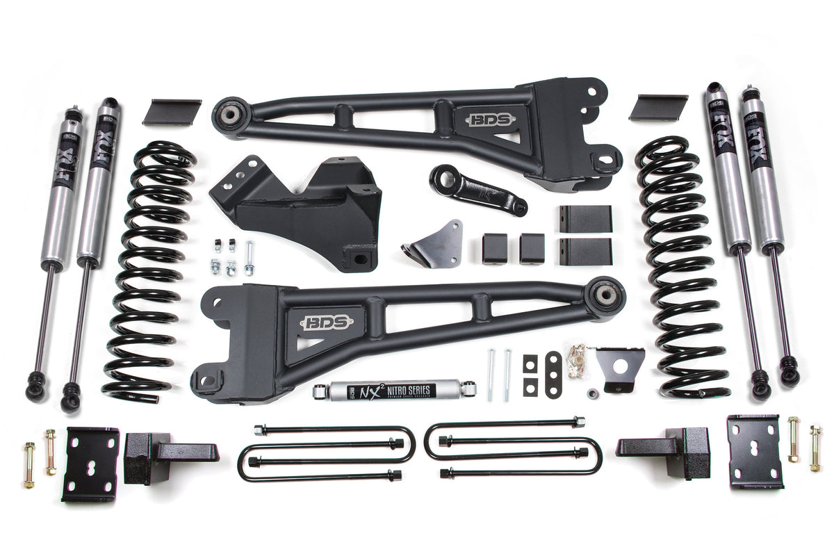 6 Inch Lift Kit w/ Radius Arm | Ford F250/F350 Super Duty (08-10) 4WD | Gas - BDS Suspension BDS1957FS
