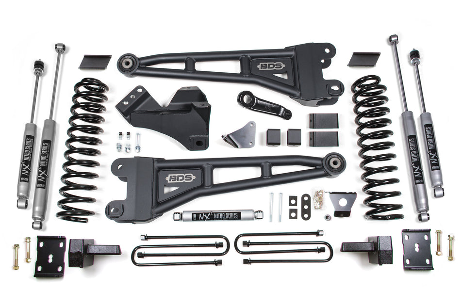 6 Inch Lift Kit w/ Radius Arm | Ford F250/F350 Super Duty (08-10) 4WD | Gas - BDS Suspension BDS1957H