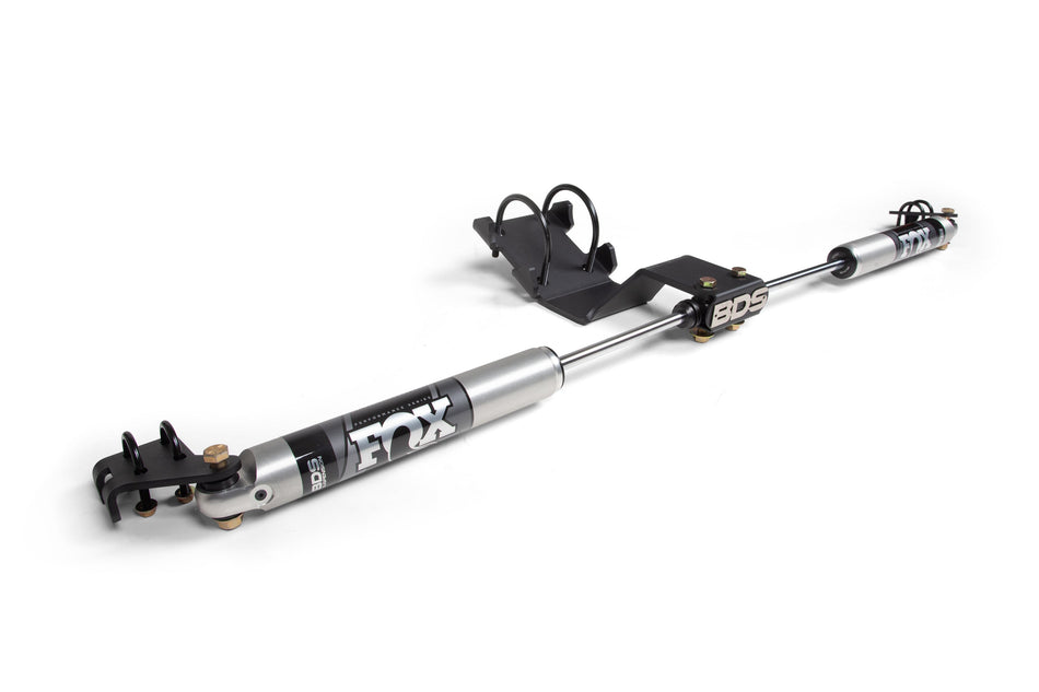 Dual Steering Stabilizer Kit w/ FOX 2.0 Performance Shocks | Fits 0-2 Inch Lift | Ford F250/F350 Super Duty (05-26) 4WD -...