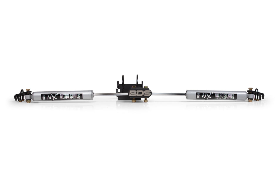 Dual Steering Stabilizer Kit w/ NX2 Shocks | Fits 0-2 Inch Lift | Ford F250/F350 Super Duty (05-26) 4WD - BDS Suspension...
