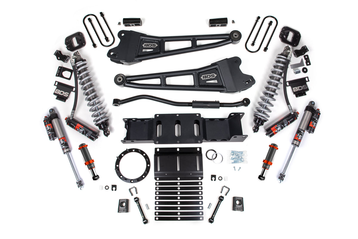 3 Inch Lift Kit w/ Radius Arm | FOX 2.5 Coil-Over Conversion - Performance Elite | Ram 3500 (19-24) 4WD | Diesel - BDS...