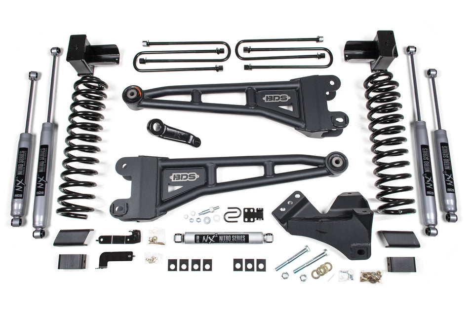 5 Inch Lift Kit w/ Radius Arm | Ford F250/F350 Super Duty (23-26) 4WD | Gas - BDS Suspension BDS2243H
