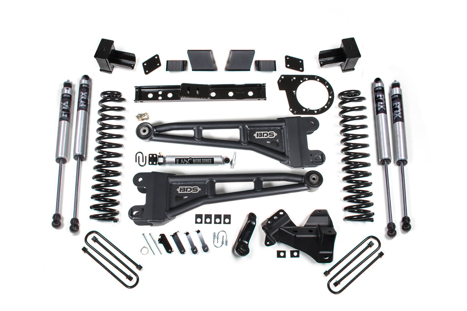 7 Inch Lift Kit w/ Radius Arm | Ford F250/F350 Super Duty (23-26) 4WD | Diesel - BDS Suspension BDS2258FS