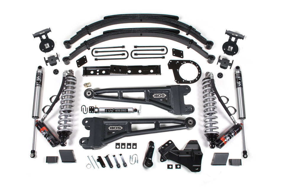 5 Inch Lift Kit w/ Radius Arm | Ford F350 Super Duty DRW (23-26) 4WD | Diesel - BDS Suspension BDS2261FS