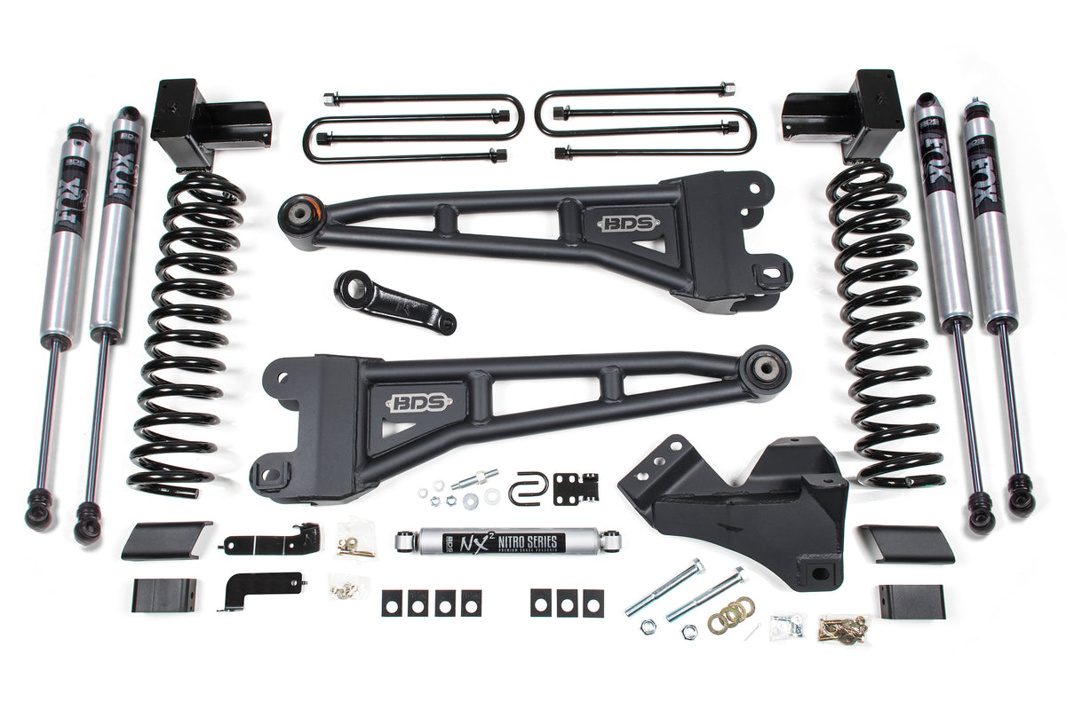 5 Inch Lift Kit w/ Radius Arm | Ford F350 Super Duty DRW (23-26) 4WD | Gas - BDS Suspension BDS2262FS