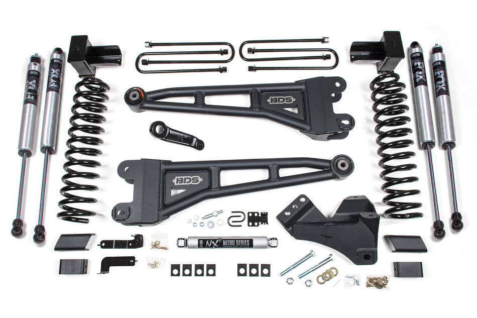 5 Inch Lift Kit w/ Radius Arm | Ford F350 Super Duty DRW (23-26) 4WD | Gas - BDS Suspension BDS2262FS