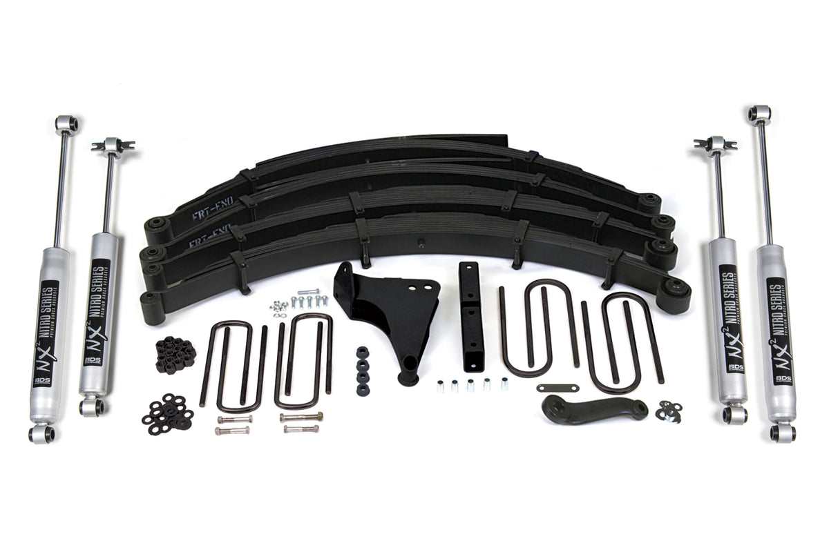 8 Inch Lift Kit | Ford F250/F350 Super Duty (99-04) 4WD - BDS Suspension BDS317FS