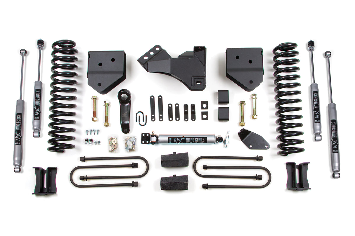 4 Inch Lift Kit | Ford F250/F350 Super Duty (05-07) 4WD | Diesel - BDS Suspension BDS347H