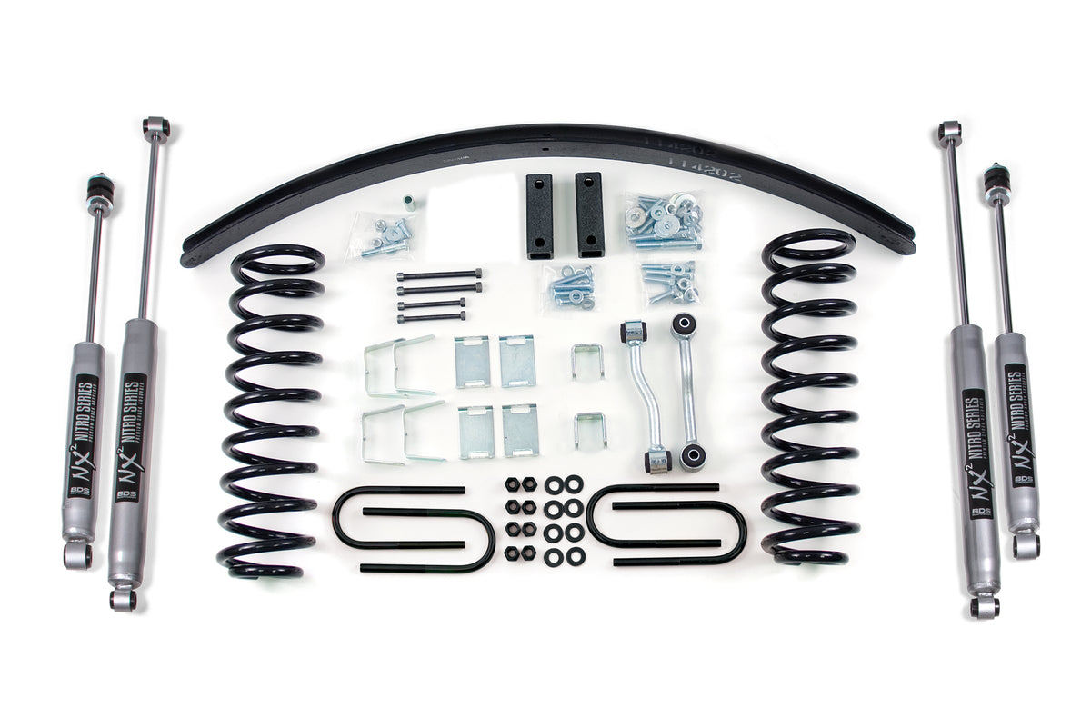 3 Inch Lift Kit | Jeep Cherokee XJ (84-01) - BDS Suspension BDS432FS