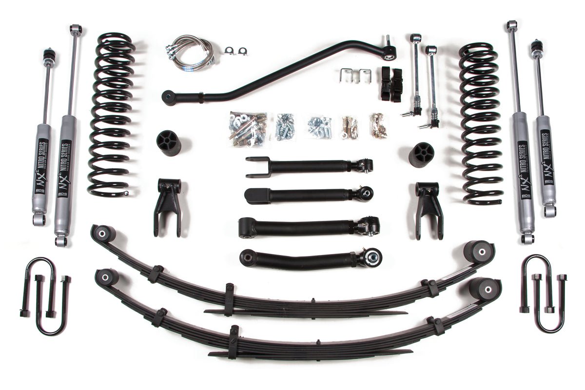 4.5 Inch Lift Kit | Jeep Cherokee XJ (84-01) - BDS Suspension BDS435H