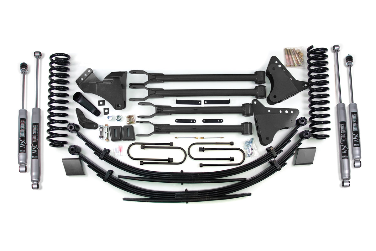 6 Inch Lift Kit w/ 4-Link | Ford F250/F350 Super Duty (08-10) 4WD | Diesel - BDS Suspension BDS561H