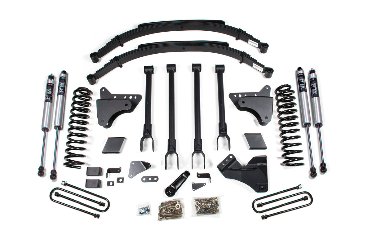 6 Inch Lift Kit w/ 4-Link | Ford F250/F350 Super Duty (11-16) 4WD | Diesel - BDS Suspension BDS597H