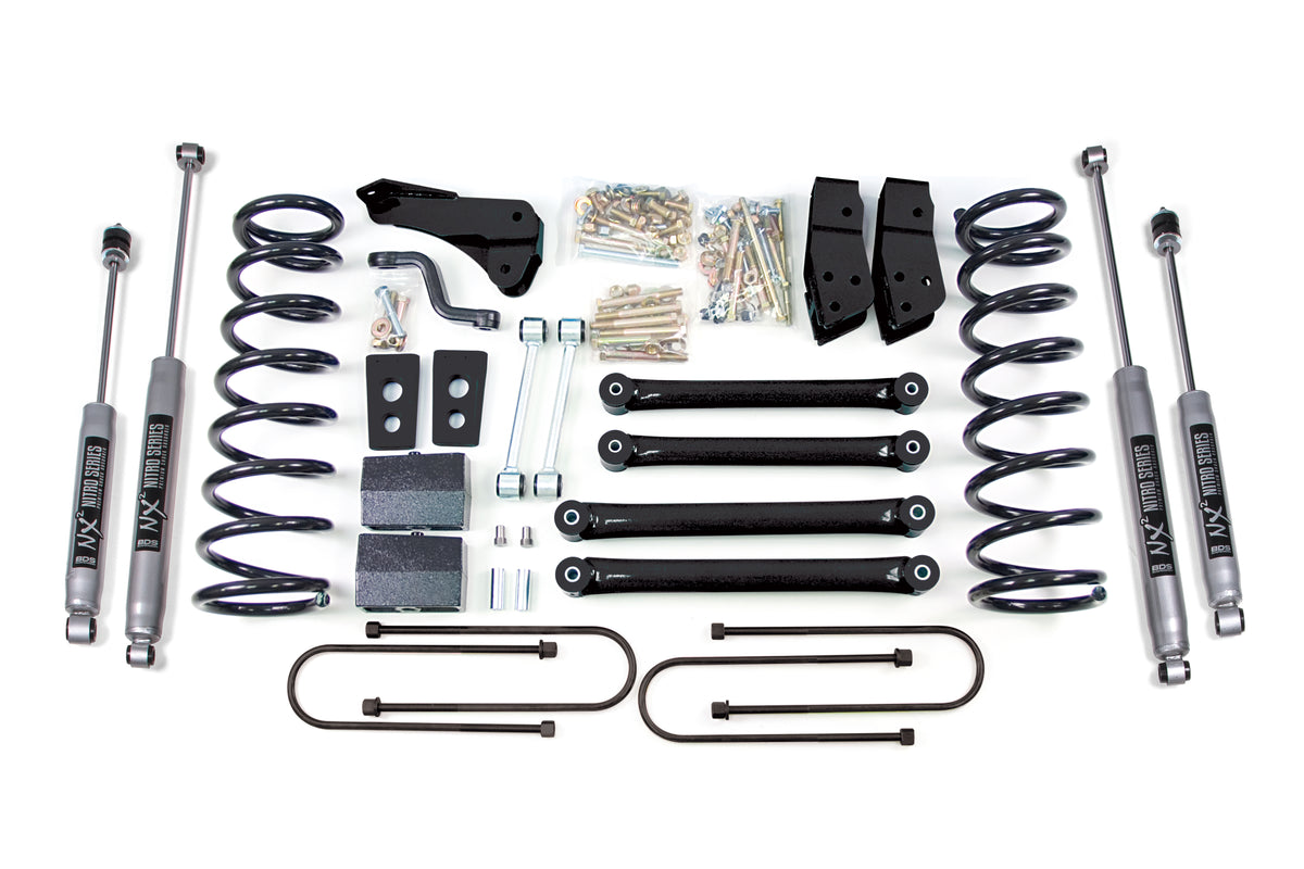 4 Inch Lift Kit | Dodge Ram 2500 Power Wagon (2008) 4WD - BDS Suspension BDS619FS