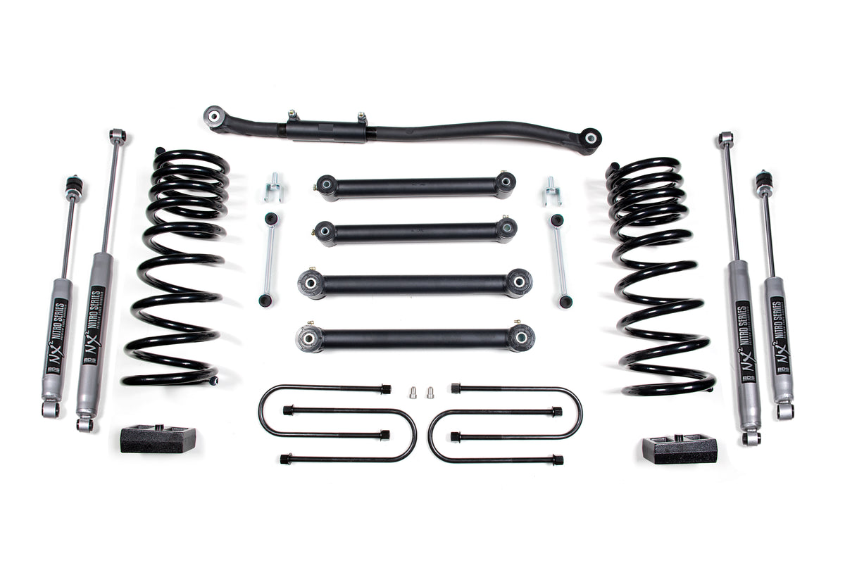 3 Inch Lift Kit | Dodge Ram 2500 (03-13) & 3500 (03-12) 4WD | Gas - BDS Suspension BDS693H