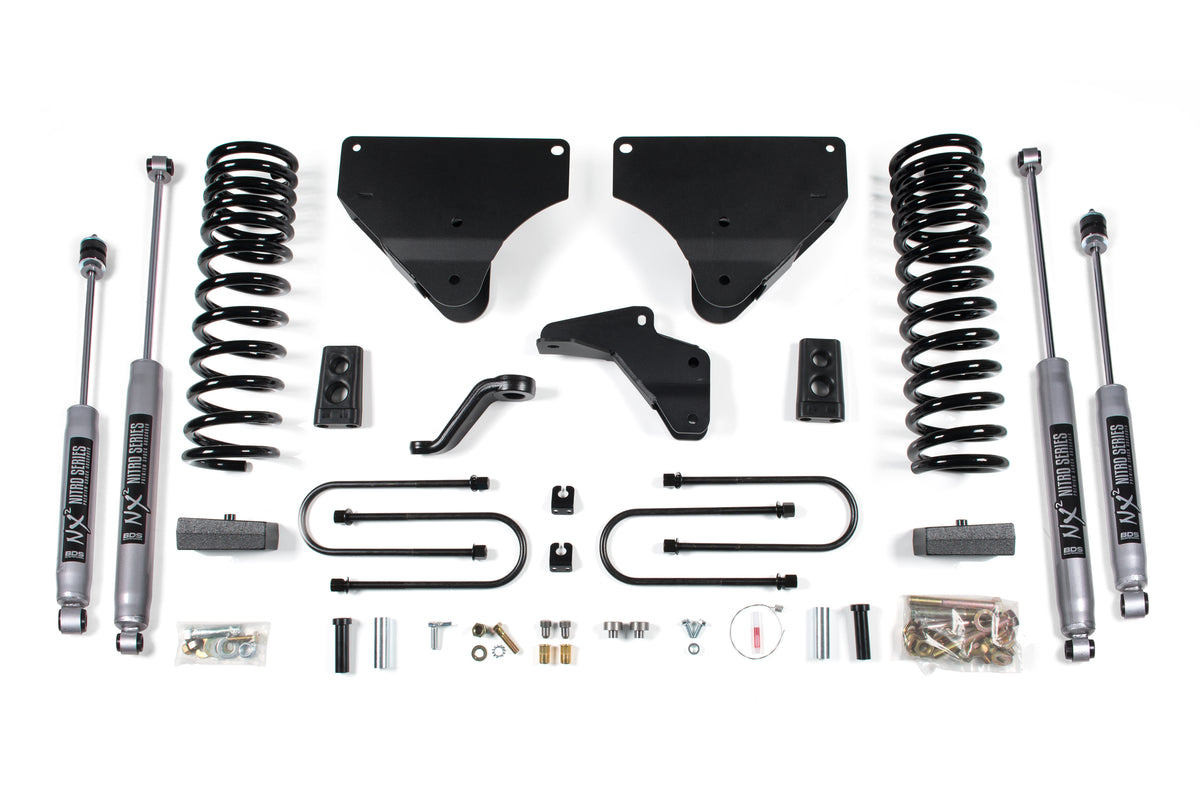 4 Inch Lift Kit | Ram 3500 (13-18) 4WD | Diesel - BDS Suspension BDS696FS