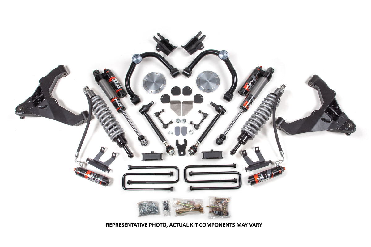 11-19 Chevrolet Silverado 2500HD/3500HD - GMC Sierra 2500HD/3500HD 4WD (Diesel) 3 Inch Coilover Conversion Kit, 2 Inch...