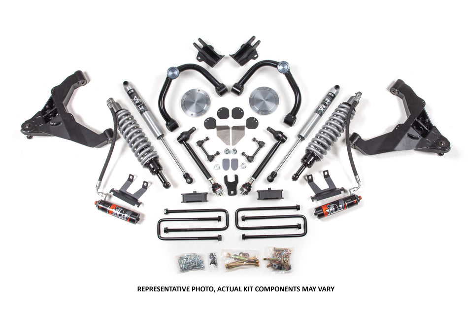 11-19 Chevrolet Silverado 2500HD/3500HD - GMC Sierra 2500HD/3500HD 4WD (Diesel) 3 Inch Coilover Conversion Kit, 2 Inch...