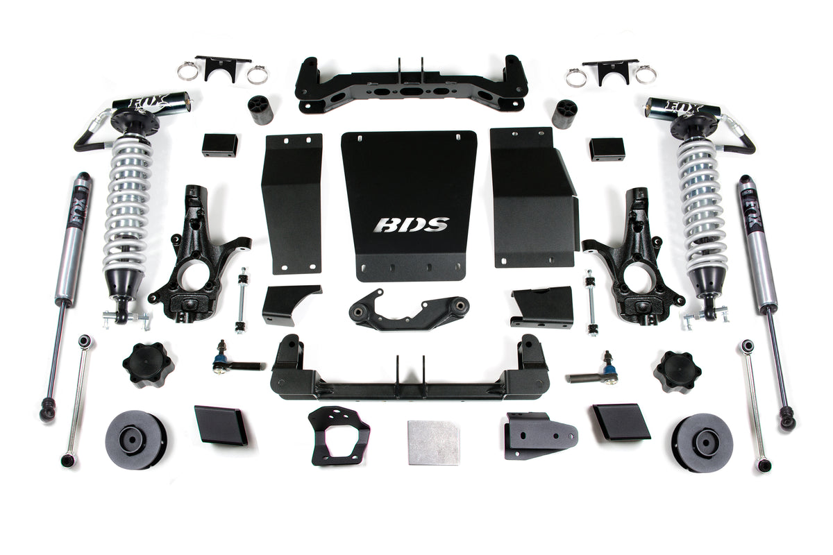 4 Inch Lift Kit | FOX 2.5 Coil-Over | Chevy/GMC Suburban, Tahoe, Yukon/XL 1500 (15-19) 4WD - BDS Suspension BDS733FDSC