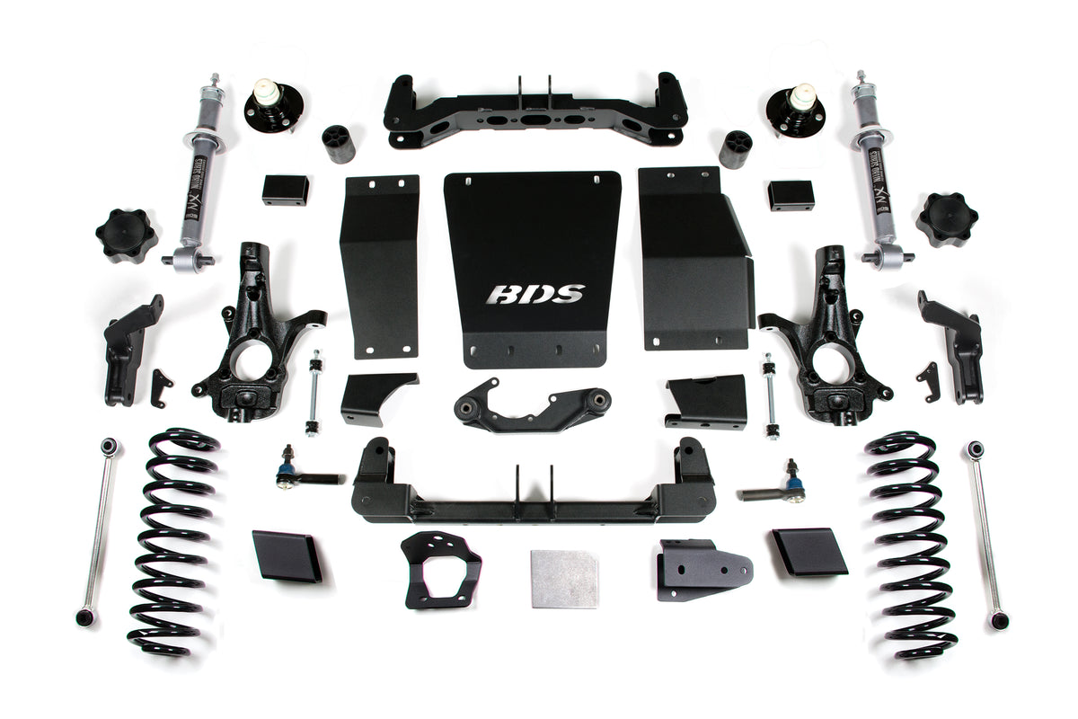 6 Inch Lift Kit | Chevy/GMC Suburban, Tahoe, Yukon/XL 1500 (15-19) 4WD | Autoride Equipped - BDS Suspension BDS737H