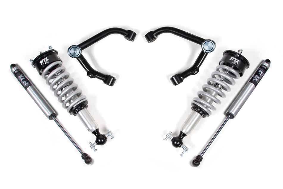 2 Inch Leveling Kit | FOX 2.0 Coilover | Chevy Silverado or GMC Sierra 1500 (07-18) 4WD - BDS Suspension BDS758FSL