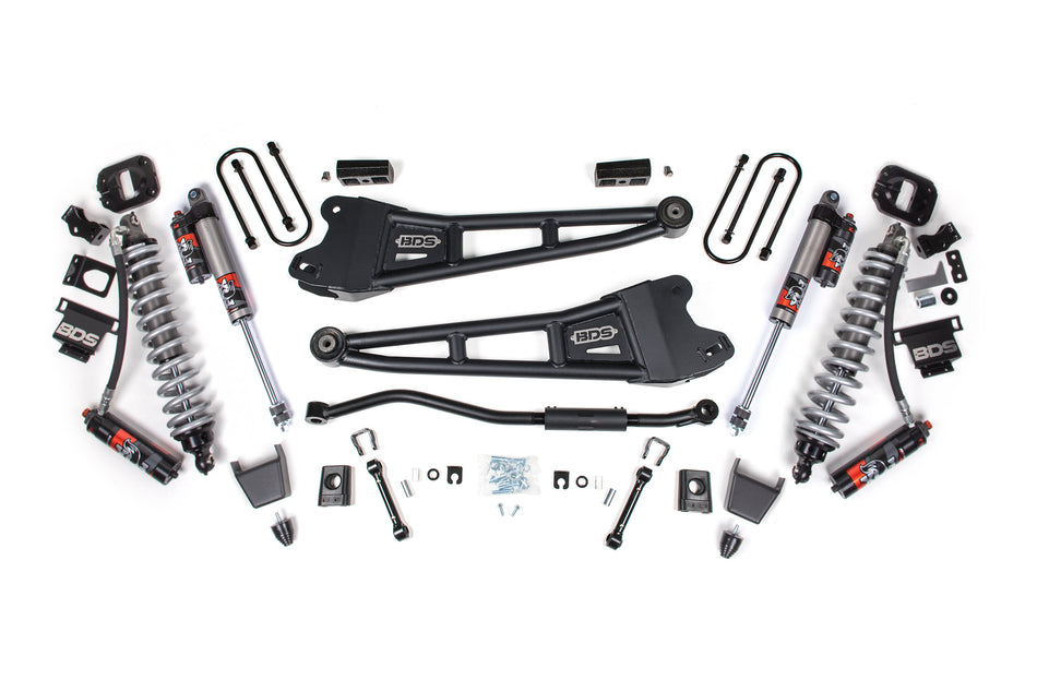 3 Inch Lift Kit w/ Radius Arm | FOX 2.5 Coil-Over Conversion - Performance Elite | Ram 3500 (13-18) 4WD | Diesel - BDS...
