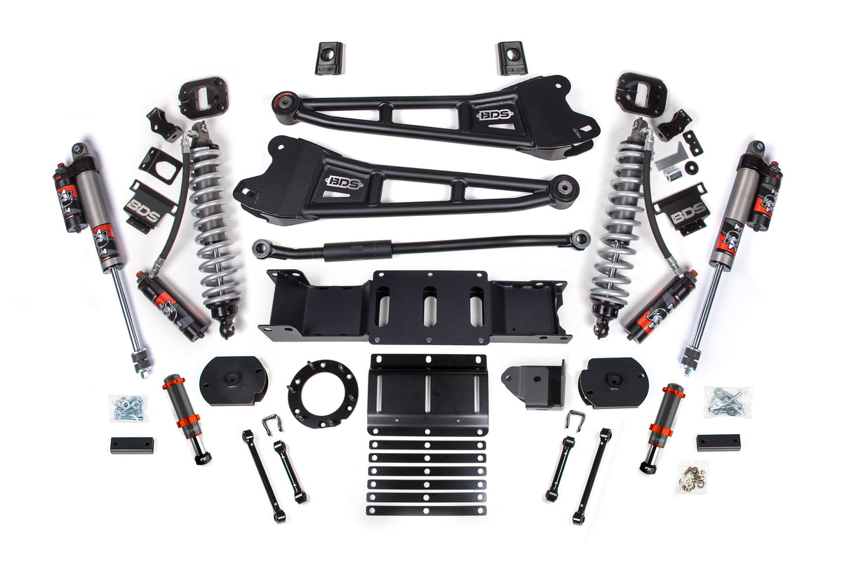 3 Inch Lift Kit w/ Radius Arm | FOX 2.5 Coil-Over Conversion - Performance Elite | Ram 2500 (19-24) 4WD | Diesel - BDS...