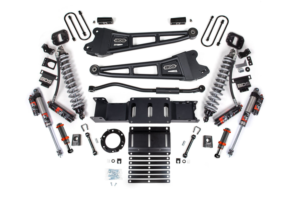 3 Inch Lift Kit w/ Radius Arm | FOX 2.5 Coil-Over Conversion - Performance Elite | Ram 3500 (19-24) 4WD | Diesel - BDS...