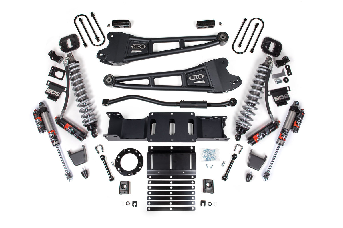 3 Inch Lift Kit w/ Radius Arm | FOX 2.5 Coil-Over Conversion - Performance Elite | Ram 3500 (19-24) 4WD | Diesel - BDS...