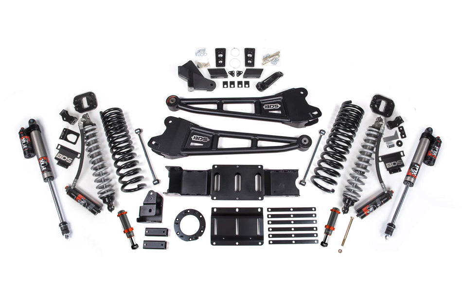 6 Inch Lift Kit w/ Radius Arm | FOX 2.5 Coil-Over Conversion - Performance Elite | Ram 2500 (19-24) 4WD | Diesel - BDS...