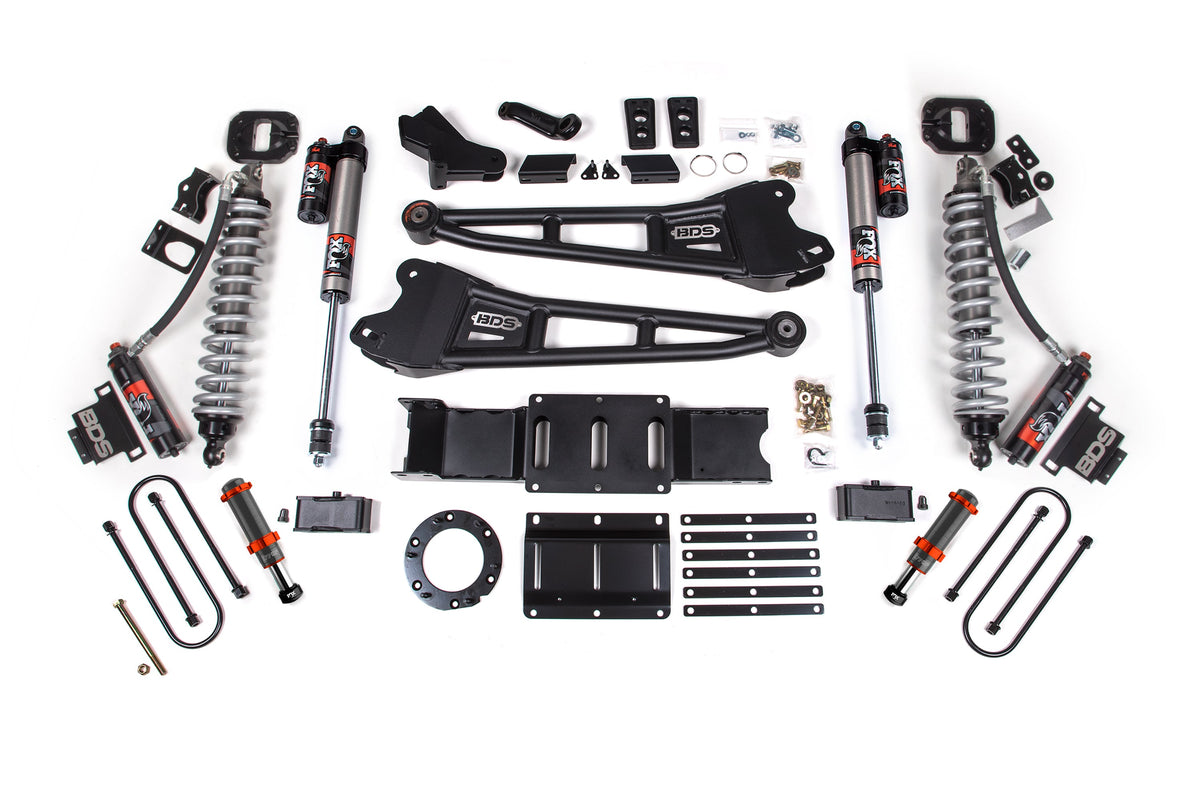 6 Inch Lift Kit w/ Radius Arm | FOX 2.5 Coil-Over Conversion - Performance Elite | Ram 3500 (19-24) 4WD | Diesel - BDS...