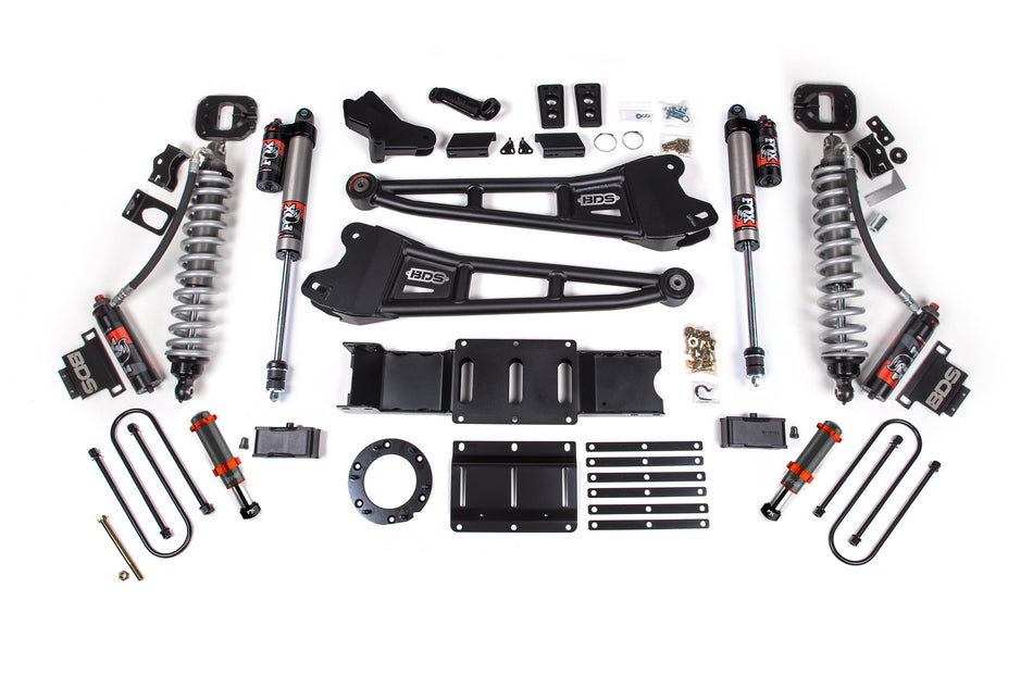 6 Inch Lift Kit w/ Radius Arm | FOX 2.5 Coil-Over Conversion - Performance Elite | Ram 3500 (19-24) 4WD | Diesel - BDS...