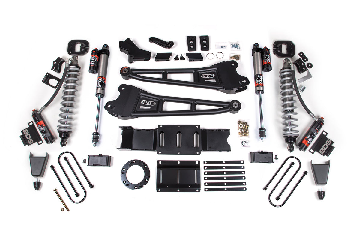6 Inch Lift Kit w/ Radius Arm | FOX 2.5 Coil-Over Conversion - Performance Elite | Ram 3500 (19-24) 4WD | Diesel - BDS...