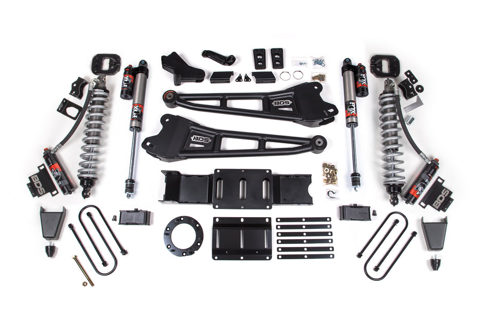 6 Inch Lift Kit w/ Radius Arm | FOX 2.5 Coil-Over Conversion - Performance Elite | Ram 3500 (19-24) 4WD | Diesel - BDS...