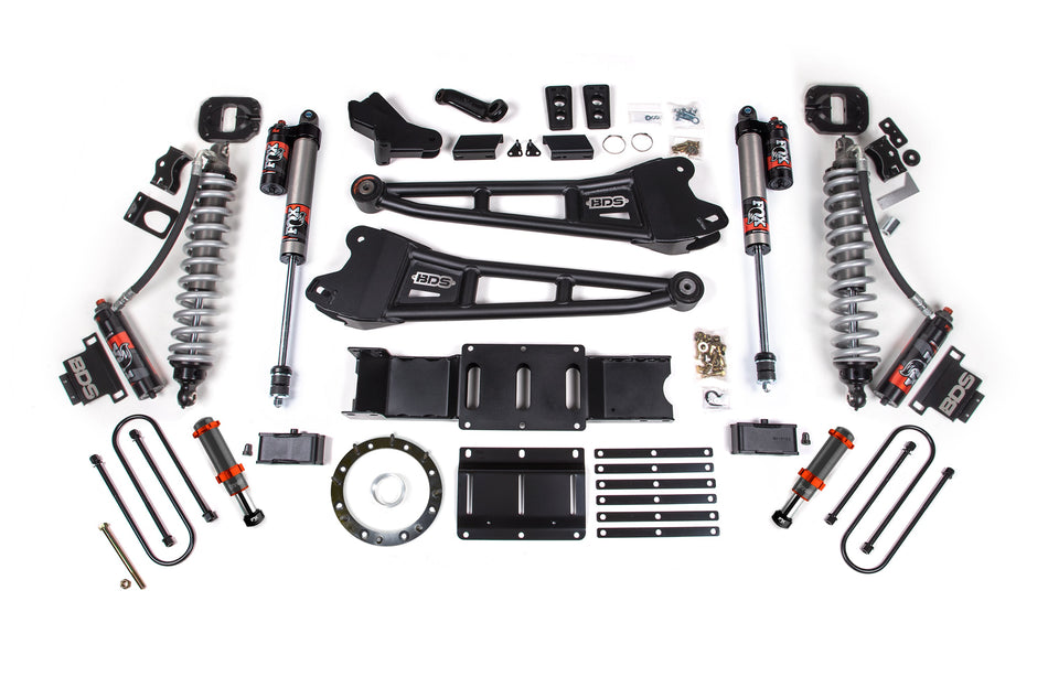 6 Inch Lift Kit w/ Radius Arm | FOX 2.5 Coil-Over Conversion - Performance Elite | Ram 3500 (19-24) 4WD | Diesel - BDS...