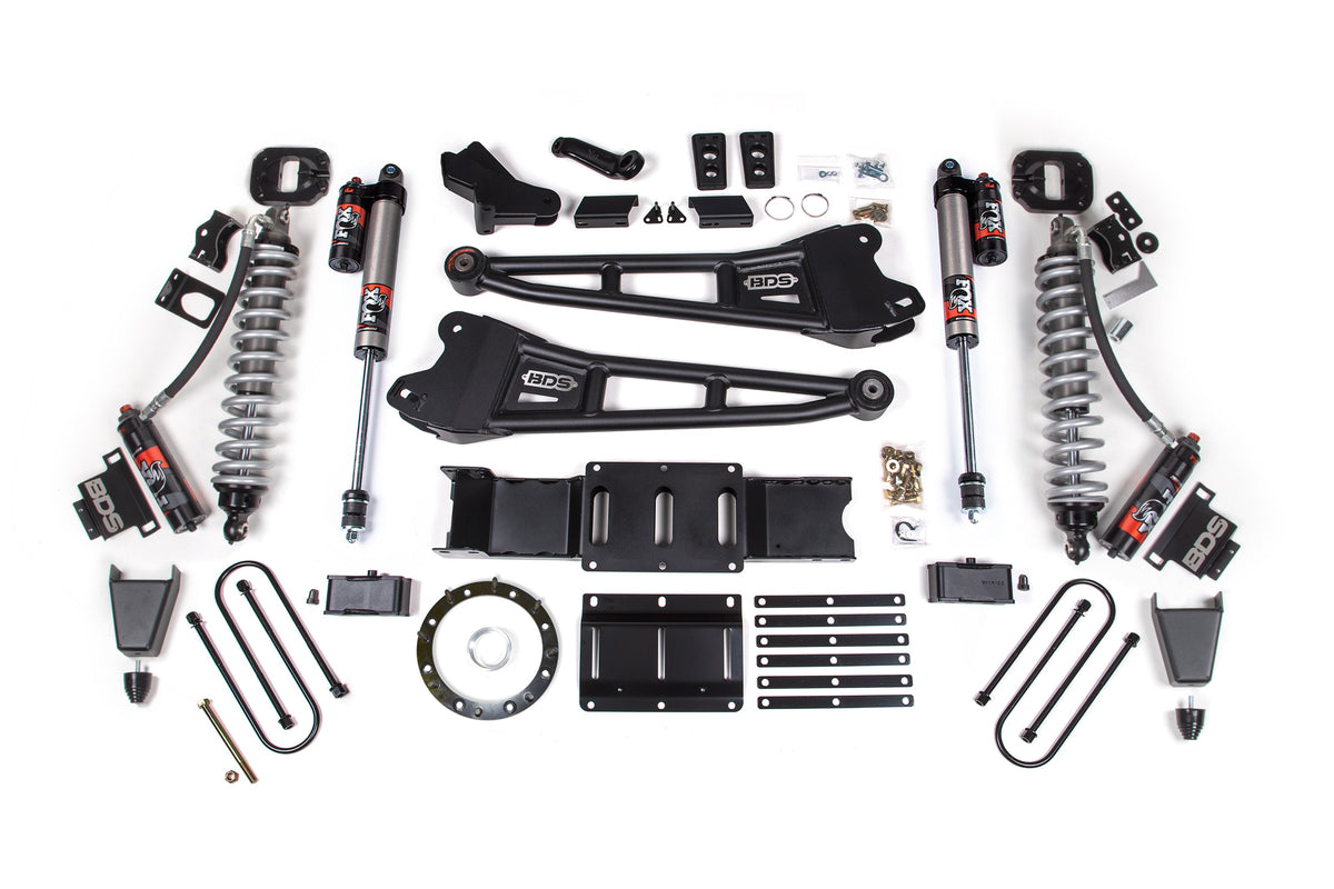 6 Inch Lift Kit w/ Radius Arm | FOX 2.5 Coil-Over Conversion - Performance Elite | Ram 3500 (19-24) 4WD | Diesel - BDS...