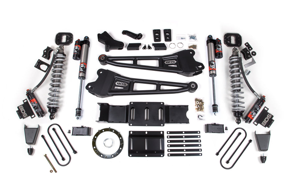 6 Inch Lift Kit w/ Radius Arm | FOX 2.5 Coil-Over Conversion - Performance Elite | Ram 3500 (19-24) 4WD | Diesel - BDS...