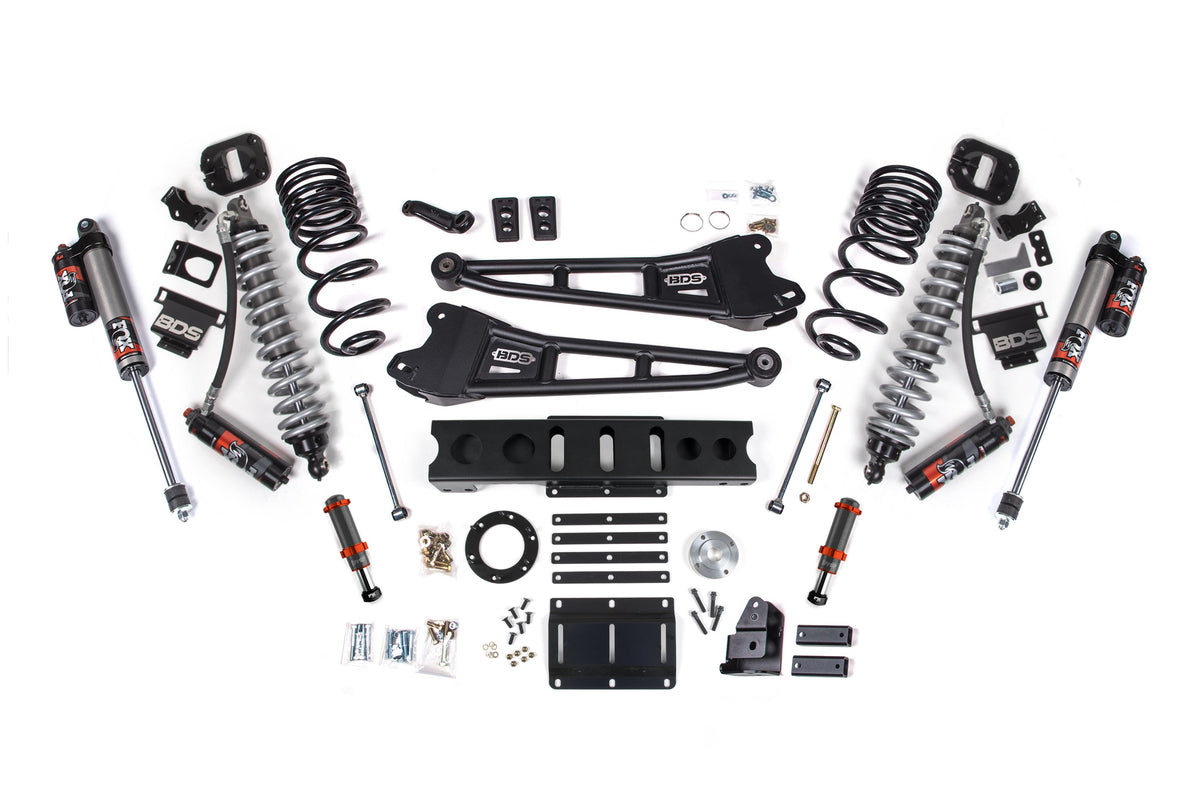 6 Inch Lift Kit w/ Radius Arm | FOX 2.5 Coil-Over Conversion - Performance Elite | Ram 2500 (14-18) 4WD | Diesel - BDS...