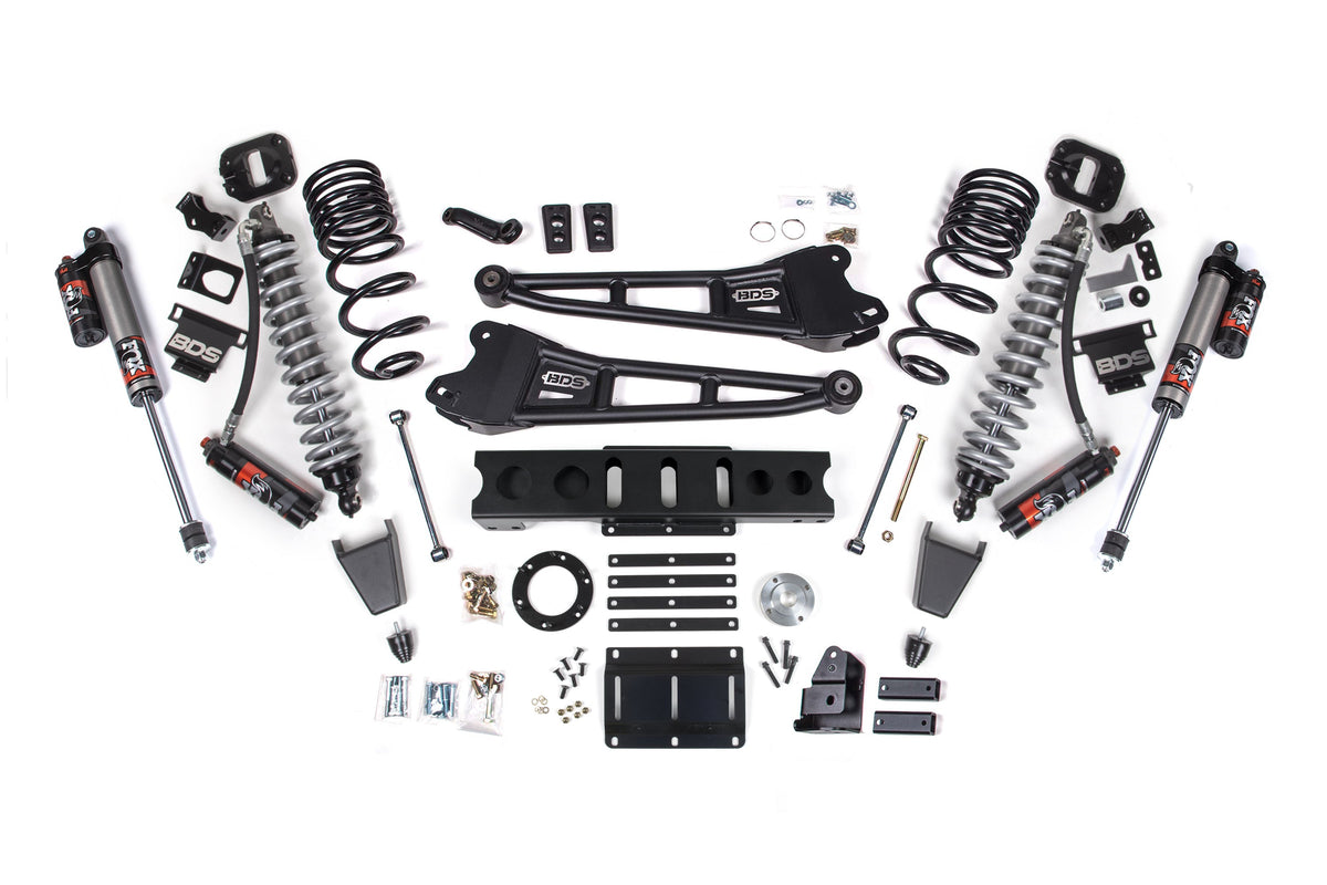6 Inch Lift Kit w/ Radius Arm | FOX 2.5 Coil-Over Conversion - Performance Elite | Ram 2500 (14-18) 4WD | Diesel - BDS...