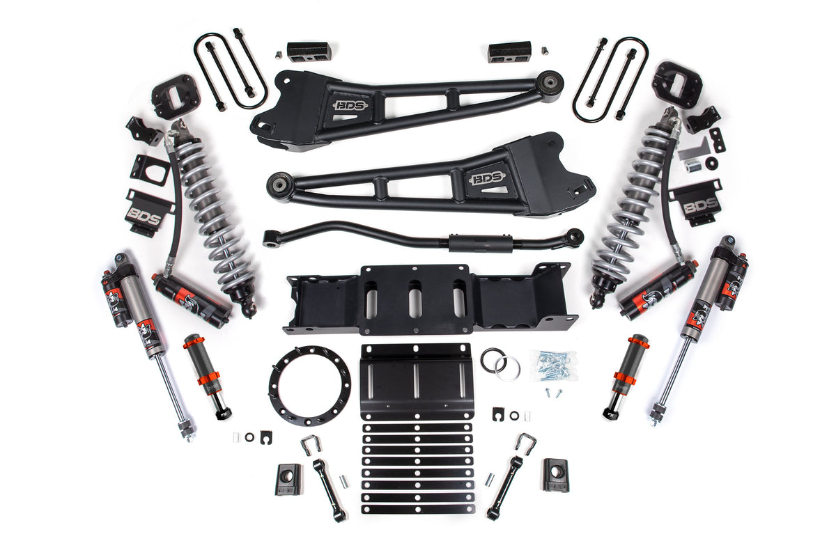 3 Inch Lift Kit w/ Radius Arm | FOX 2.5 Coil-Over Conversion - Performance Elite | Ram 3500 (19-24) 4WD | Diesel - BDS...