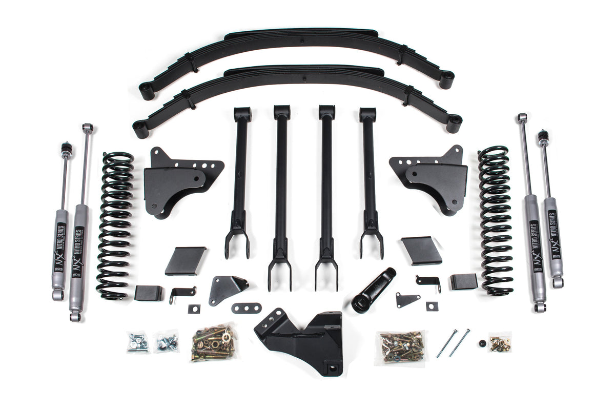 8 Inch Lift Kit | 4-Link Conversion | Ford F250/F350 Super Duty (11-16) 4WD | Diesel - BDS Suspension BDS1500FS